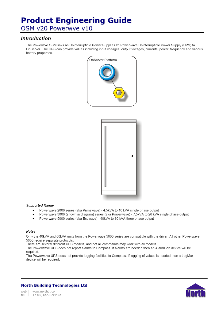 Preview thumbnail of page 1 of the Powerwve Engineering Guide PDF document.